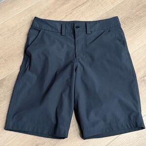 Lululemon Black Shorts Men 29x10 Warpstreme ABC Commission Golf Performance